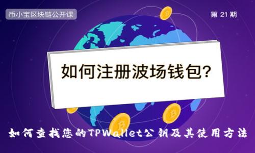 如何查找您的TPWallet公钥及其使用方法