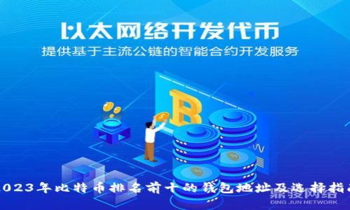 2023年比特币排名前十的钱包地址及选择指南