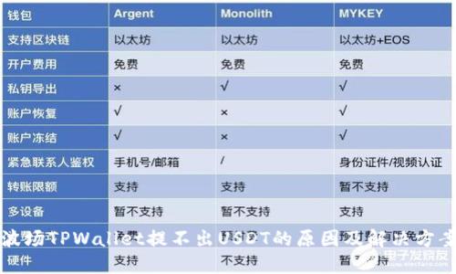 波场TPWallet提不出USDT的原因及解决方案